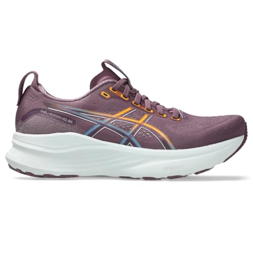 ASICS Women's Gel-Kayano 32 Running Shoes, 10, Velvet Purple/SABA Blue