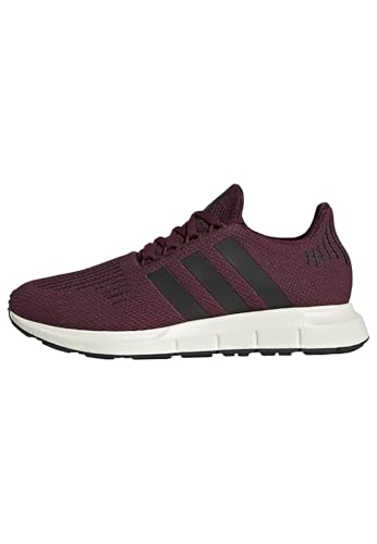 adidas Men's Swift Run 1.0, Maroon/Black/Off White, 10.5