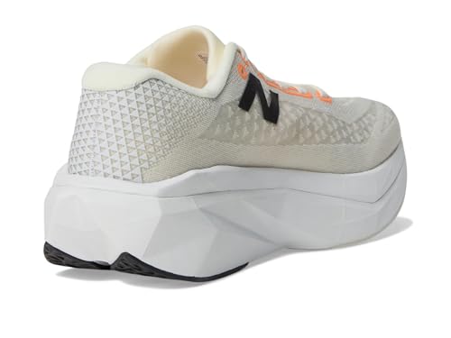 New Balance Men's FuelCell SuperComp Trainer V3 Running Shoe, Angora/Hot Mango/Black, 12.5 M