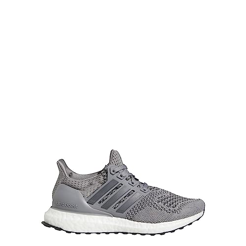 Adidas Ultraboost 1.0 Running Shoe, Grey/Grey/Black, 3.5 US Unisex Little Kid