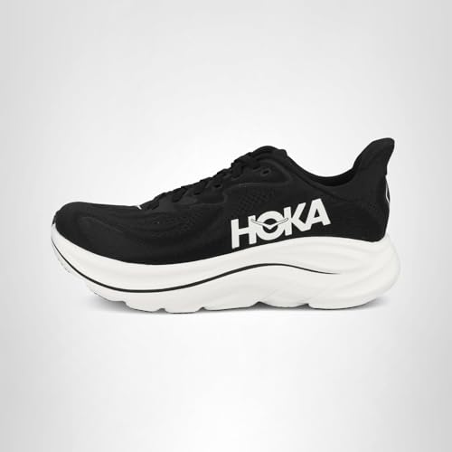 Hoka Women's Clifton 10 Black/White 9.5 Medium