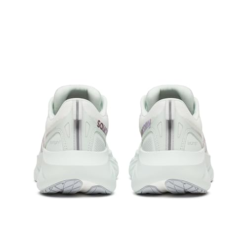 Saucony Women's Triumph 22 Sneaker, White/Foam, 11