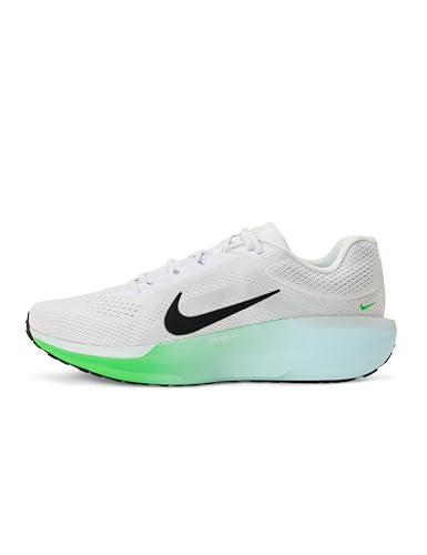 Nike Men's Run Swift 3 Road Running Shoes, White/Black-Summit White-Glacier Blue, 10.5