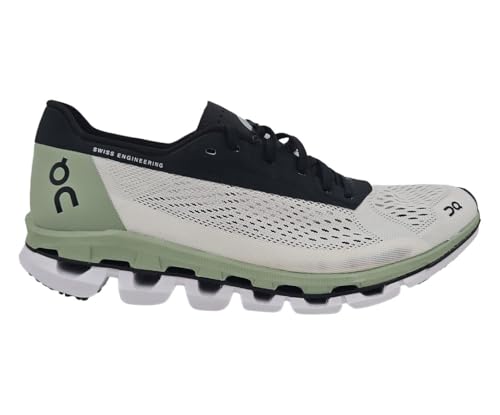 On Cloudboom 1 Women Shoes Size 7, Color: White/Black-White