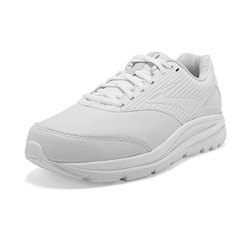 Brooks Women's Addiction Walker 2 Walking Shoe - White/White - 8.5 Wide