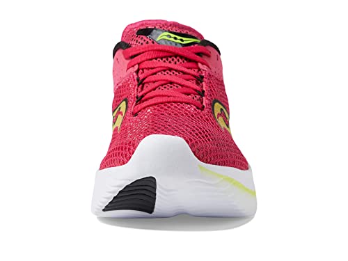 Saucony Women's Kinvara 14 Sneaker, RED Rose, 7