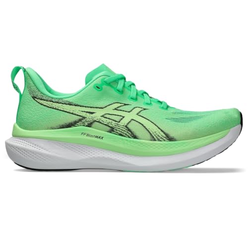 ASICS Men's GLIDERIDE MAX 2 Running Shoes, 9, Vital Green/Black