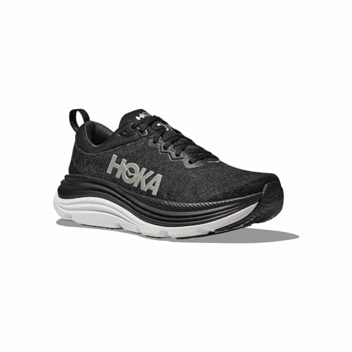 Hoka Men's Gaviota 5 Black/White 9.5 Medium - alternate view 3