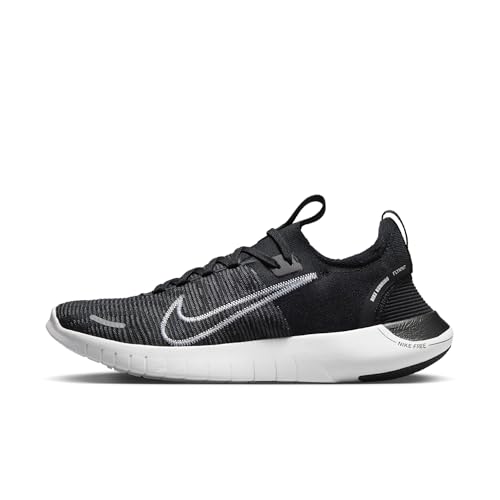 Nike Men's Free Rn FK Next Nature Training Shoes, Black/White/Anthracite, 40.5 EU