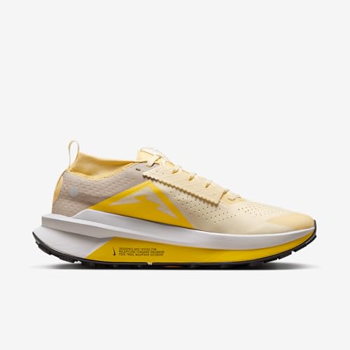 Nike Zegama 2 Men's Trail Running Shoes (Alabaster/Lightning/Saturn Gold/Medium Ash) Size 11.5 - alternate view 3