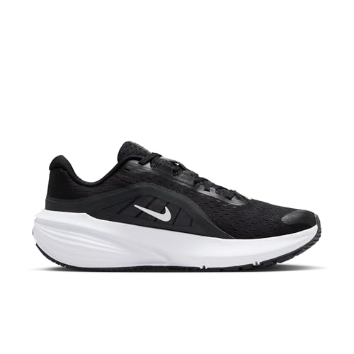 Nike Women's Downshifter 14 Road Running Shoes, Black/White-Anthracite-Wolf Grey, 8