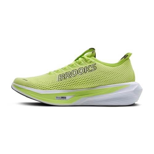 Brooks Men’s Hyperion 3 Neutral Running Shoe - Sunny Lime/Olive/White - 10 Medium