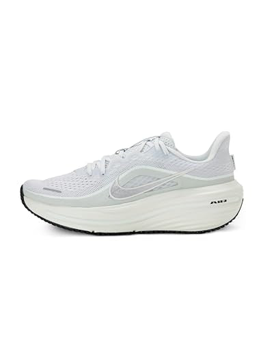 Nike Women's Air Winflo 12, Off White/Metallic Silver-Barely Green, 6.5