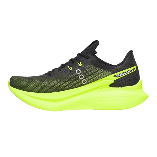 Saucony Men's Endorphin Pro 5 Sneaker, Citron/Black, 10.5