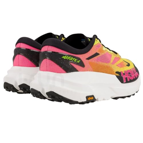 Hoka Women's Mafate X Neon Hoka Citrus/Neon Rose 8.5 Medium - alternate view 4