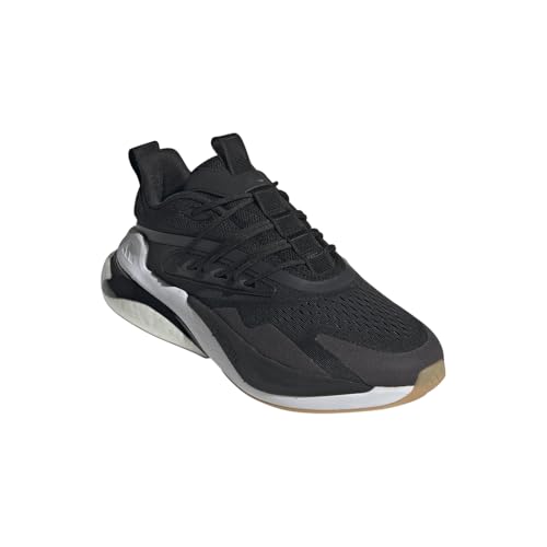 Adidas Men's Alphaboost V2, Black/Black/White, 9.5