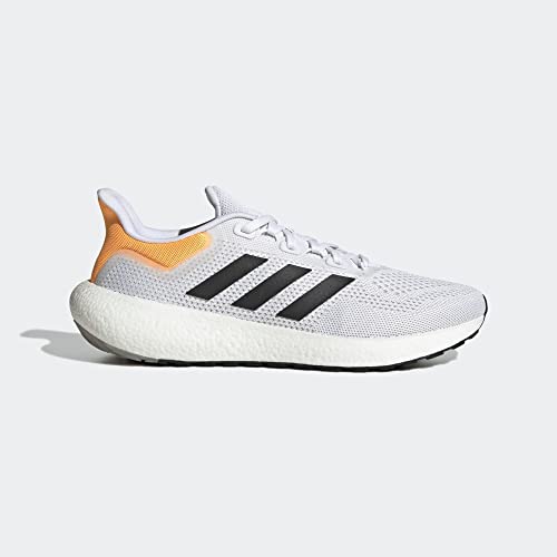 adidas Pureboost Jet White/Black/Flash Orange 10.5 D (M)