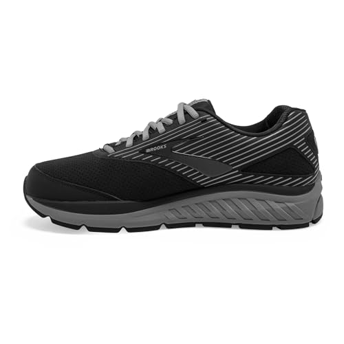 Brooks Men's Addiction Walker Suede Walking Shoe - Black/Primer/Black - 9 Medium