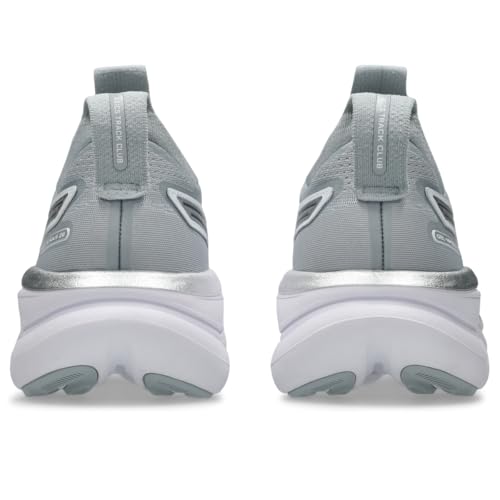 ASICS Women's Gel-Nimbus 28 Running Shoes, 6.5, Piedmont Grey/Pure Silver