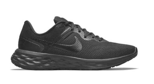 Nike Revolution 6 Black/Black-DK Smoke Grey 10.5