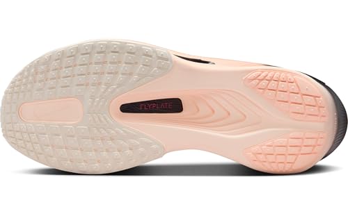 Nike Zoom Fly 6 Men's Road Running Shoe FN8454, Pale Ivory Black Crimson Tint Sail, 12 US