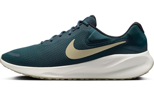 Nike Revolution 7 Men's Road Running Shoes (FB2207-407, Armory Navy/Green Strike/Hyper Pink/Desert Khaki) Size 11.5 - product image