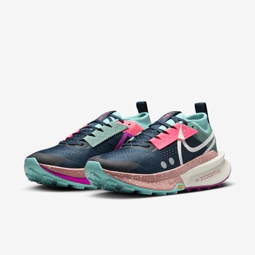 Women's Nike Zegama Trail 2 (400 - Armory Navy/Sail-Green Frost-Vivid Grape) - alternate view 5