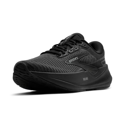 Brooks Men’s Revel Max Neutral Running & Walking Shoe - Black/Black/Ebony - 9 Medium
