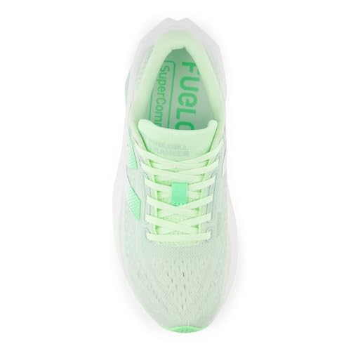 New Balance Women's FuelCell SuperComp Trainer V3 Running Shoe, Melon Water/Clay Ash/White, 9 M
