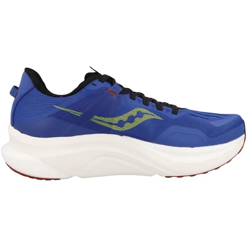 Saucony Men's Tempus Sneaker, Blue Raz/Acid, 9