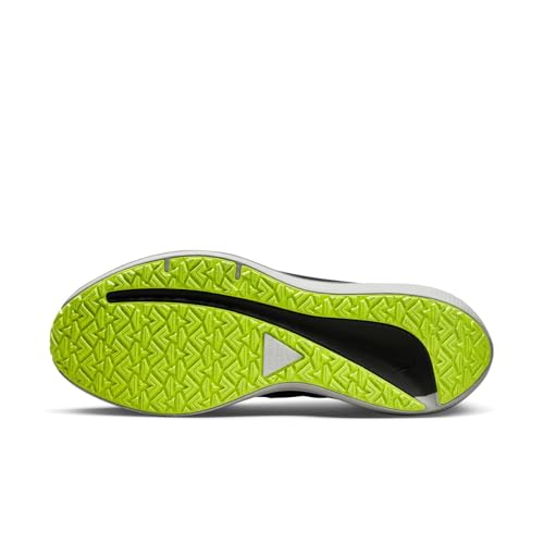 Nike Winflo 9 Shield Men's Weatherized Road Running Shoes (DM1106-001, Black/Dark Smoke Grey/Volt/White) Size 11.5