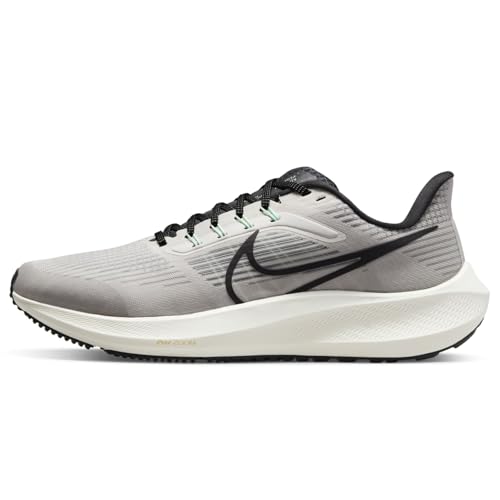 Nike Air Zoom Pegasus 39 Mens Running Trainers DH4071 Sneakers Shoes (UK 7.5 US 8.5 EU 42, Phantom Black sail Mint Foam 004)