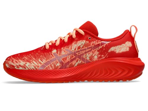 ASICS Kid's Gel-Noosa TRI 16 GS Running Shoes, 6, Cherry Tomato/Energy Orange