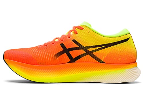 ASICS Women's METASPEED Sky Running Shoes, 6.5, Shocking Orange/Black