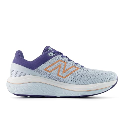 New Balance Women's Fresh Foam X 860 V14 Running Shoe, Frosted Glass/Dream State/Peach Nectar, 7 M