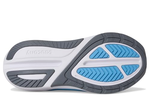 Saucony Women's Echelon 10 Sneaker, Flint/Breeze, 5