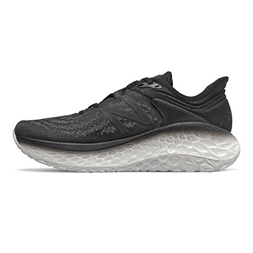 New Balance Men's Fresh Foam More V2 Running Shoe, Black/Magnet, 11 XW US