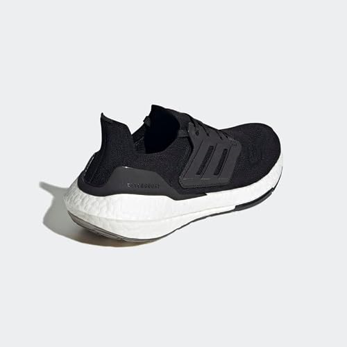 adidas Women's Ultraboost 22, Black/Black/White, 10