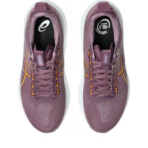 ASICS Women's Gel-Kayano 32 Running Shoes, 10, Velvet Purple/SABA Blue