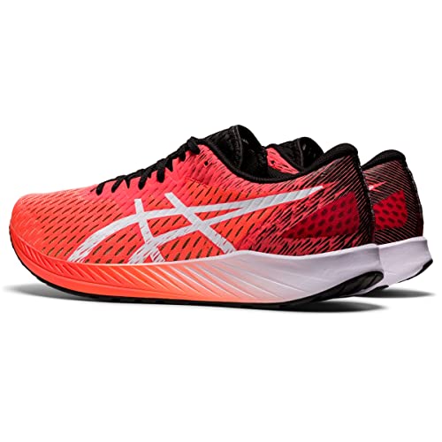 ASICS Men's Hyper Speed Running Shoes, 11, Sunrise RED/White