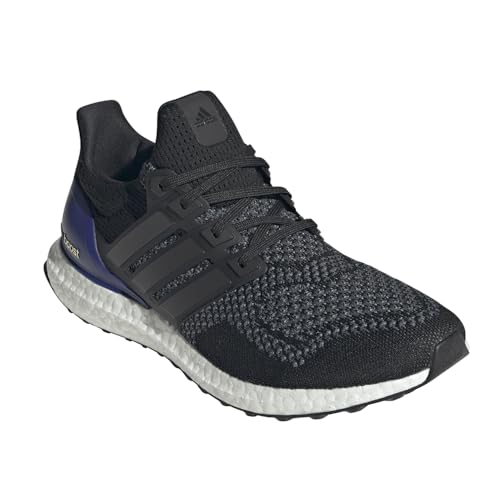 adidas Men's Ultra Boost Black/Purple Running Shoe 8.5 Men US