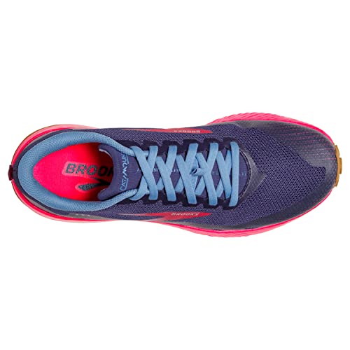 Brooks Catamount Women's Trail Running Shoe - Deep Cobalt/Diva Pink/Oyster Mushroom - 12