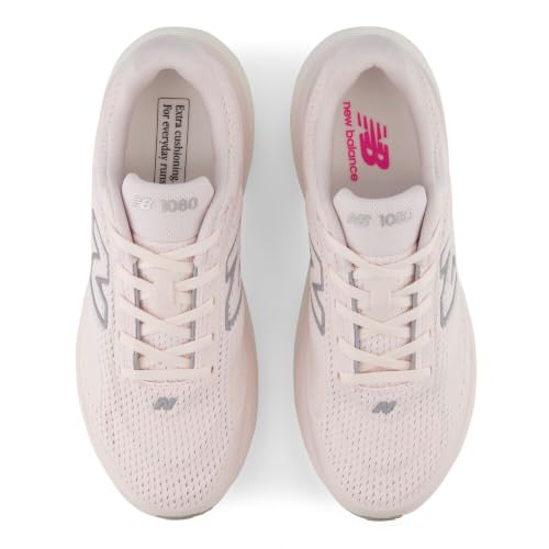 New Balance Women's Fresh Foam X 1080 V15 Running Shoe, Pink Salt/Pink Granite, 8.5