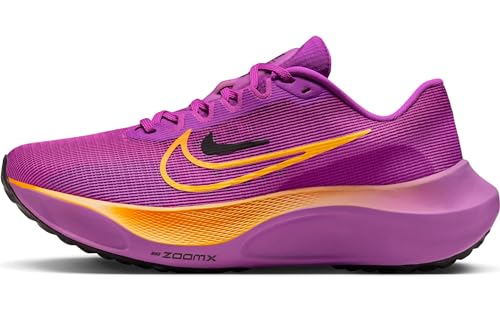 Nike Women's WMNS Zoom Fly 5 Trainers, Hyper Violet Laser Orange Black, 6