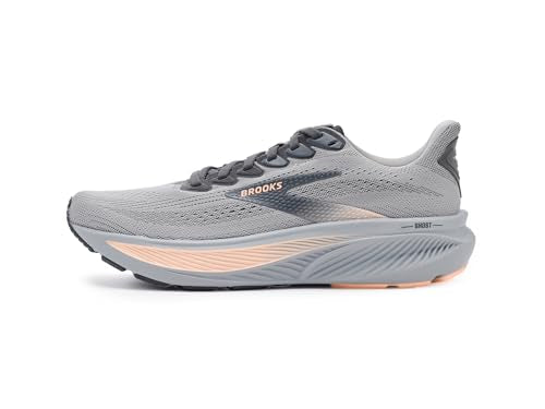 Brooks Women's Ghost 17 Alloy/Blackened Pearl/Peach 5.5 Medium