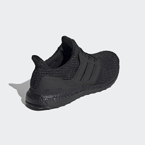 adidas Men's Ultraboost 4.0 DNA, Black/Black/Active Red, 9
