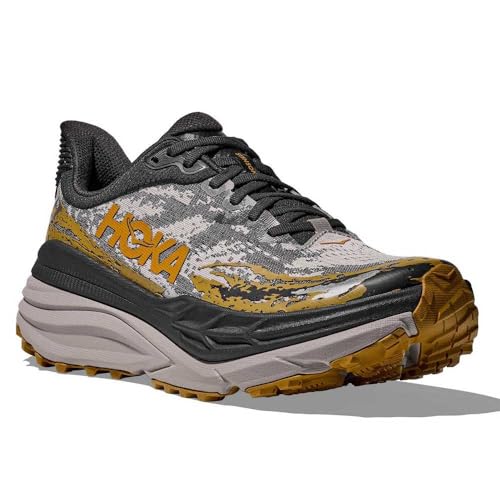 Hoka Men's Stinson 7 Black/Cement 11 Medium - alternate view 2