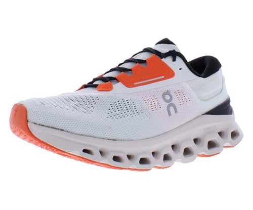 On Cloudstratus 3 Womens Shoes Size 10, Color: Undyed White/Sand White