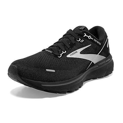 Brooks Men's Ghost 14 GTX Waterproof Neutral Running Shoe - Black/Black/Ebony - 11 Medium