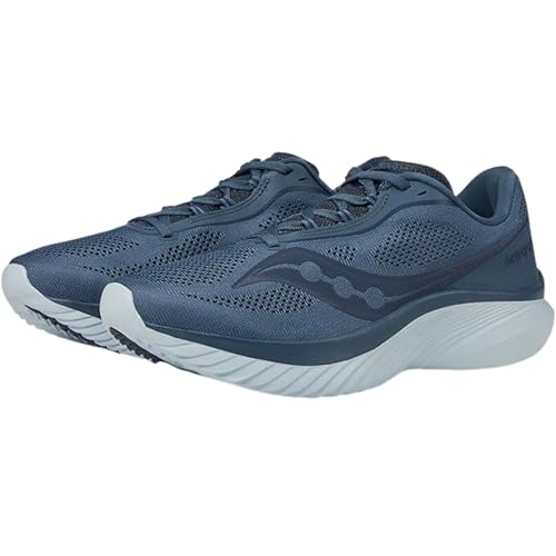 Saucony Men's Kinvara 15 Sneaker, Dusk/Granite, 12.5